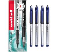 uni-ball AIR - 0.7mm Medium Rollerball - UBA-188-L - In Envelope GiftPackaging (Pack of 4, Blue)
