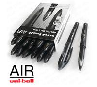 Uni-Ball AIR Micro - 0.5mm Fine Rollerball - 12 + 2 Free - Black - UBA-188-M