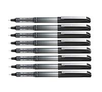 Uni Ball Black 0.5mm Nib Tip (0.4mm Line Width) Eye Needle Point Rollerball Colour Pen Waterproof Lightfast Pigment Ink UB-185S (Pack Of 1)