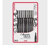 Uni ball Calligraphy Collection 8 Pen Hand lettering set