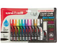 Uni-ball Chalk Paint Marker Assorted Selection Set of 12