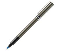 uni-ball : Deluxe Stick Roller Ball Pen, Blue Ink, Micro Fine, 0.50 mm -:- Sold as 2 Packs of - 1 - / - Total of 2 Each