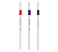 uni Emott Felt Tip Pens. Water Resistant, Non-Bleed and Fade-Proof Ink for Colouring, Art, Drawing, Writing, Journaling. Fineliner Tip Coloured Pens for Adults, Children, School Stationery. Pack of 3