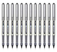 uni-ball Eye UB-157 Non-retractable Rollerball Pen Black 0.5 mm Medium Rollerball Non Refillable Pack of 12