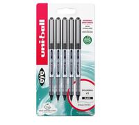 uni-ball Eye Micro Nib Rollerball Pens, 0.5 mm, Black (5-Pack)