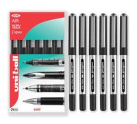 uni-ball Eye Micro UB-150 Gel Ink Pen - 0.5 mm - In Gift Box (Pack of 6, Black)