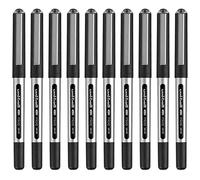 Uni-ball Eye Micro Ub-150 Gel Ink Pen - 0.5 Mm - 10 Pcs - Uni Mitsubishi Pencil (Black)