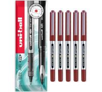 uni-ball Eye Micro UB-150E Gel Ink Pen - 0.5 mm - In Envelope Gift Packaging (Pack of 5, Red)