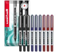 uni-ball Eye Micro UB-150E Gel Ink Pen - 0.5 mm - In Envelope Gift Packaging (Pack of 9, Multicolor)