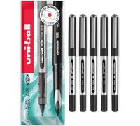 uni-ball Eye Micro UB-150E Gel Ink Pen - 0.5 mm - Pack of 5 Pens - Black Ink - In Envelope Gift Packaging
