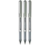 Uni-Ball EYE UB-157 Rollerball Pen BLACK [Pack of 3] Medium 0.7mm Ball