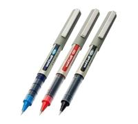 uni-ball EYE UB-157E MIXED PACK OF 3 [1 x Black, 1 x Blue, 1 x Red]