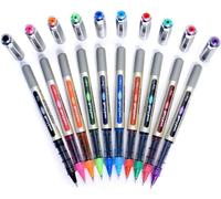 uni-ball EYE UB-157E Rollerball Pen 0.7mm Ball [Pack of 10] One of each colour