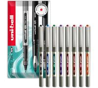 uni-ball EYE - UB-157E Rollerball Pens - 0.7mm Nib - Essential Set - Pack of 8 - In Envelope Gift Set Packaging
