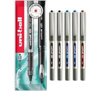 uni-ball EYE - UB-157E Rollerball Pens - 0.7mm Nib - In Envelope Gift Packaging (Pack of 5, Multicolor)