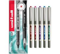 uni-ball EYE - UB-157E Rollerball Pens - 0.7mm Nib - In Envelope Gift Packaging (Pack of 5, Swatch)