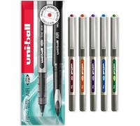 uni-ball EYE - UB-157E Rollerball Pens - 0.7mm Nib - In Envelope Gift Packaging (Pack of 5, Tropical)