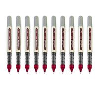 uni-ball EYE - UB-157E Rollerball Pens - 0.7mm Nib - Red Wine - Pack of 10