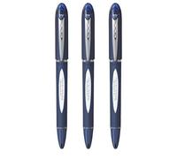 UNI -BALL JET STREAM SX-217 0.7 MM ROLLER BALL PEN IN 2 INK COLOURS (PACK OF 3) (BLUE)