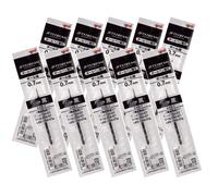 Uni-ball Jetstream Fine Point Roller Ball Pens Refills for Standard Pen Type -0.7mm-black Ink-value Set of 10