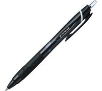 Uni-Ball Jetstream Ink Pens Mix SXN150C retractable with Grip, 0.7 mm Fine Tip - black (Pack of 10)