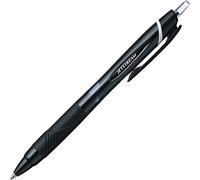 Uni-Ball Jetstream Ink Pens Mix SXN150C retractable with Grip, 0.7 mm Fine Tip - black (Pack of 10)