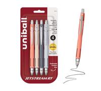 uni-ball Jetstream RT Pens - NY Times Wirecutter - 0.7mm Fine Point Black Back to School Pens - Pack of 4