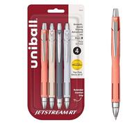 uni-ball Jetstream RT Pens - NY Times Wirecutter Best Pen for Over a Decade - Pack of 4 Black Fine Point Pens, 0.7mm - Back to School