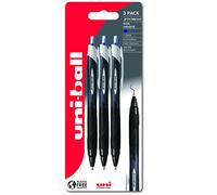 uni-ball Jetstream Sport SXN-150S Ballpoint Gel Pens. Premium 1.0mm Rollerball Tip. Smooth Writing Blue Uni Super Ink Dries Instantly. Does Not Smudge. Pack of 3