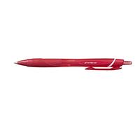 uni-ball JETSTREAM SXN-150-07 RETRACTABLE ROLLERBALL PEN [Pack of 3] Red Barrel with Red Ink