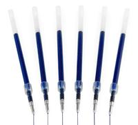 Uni-Ball Jetstream SXN-210 Retractable Pen Refills - 1.0mm Nib - Gel Ink - Blue Ink - Pack of 6