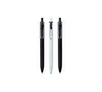 Uni-Ball On Point One Ambition UMN-S-05 Retractable Black Ink Gel Pens. Premium 0.7mm Rollerball Tip for Super Smooth Handwriting. Contemporary Compact Design Perfect for Note Taking. Pack Of 3