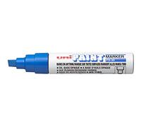 uni-ball Paint PX-30 182253 Paint Marker with Chisel Tip, Blue | 4-8.5 mm chisel tip for large areas, waterproof and fade-resistant