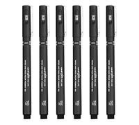 uni-ball Pin Black Technical Drawing Marker Pen 0.2mm - Box of 12 Pens