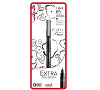 uni-ball uni-PIN Extra Fine Brush Pen Black