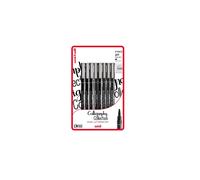 uni-ball PIN Fineliners, Black Fine Tipped Writing Pens, Water and Fade-Resistant Ink, Ideal for Architects, Sketching, Scrapbooking, Outlining, Art,