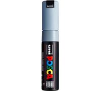 Uni-Ball Posca 181333 Marker Pen with Wide Conical Tip PC 7 m 4.5-5.5 mm Grey