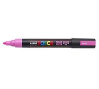 Uni-Ball Posca 182578 Marker Pen Medium Tip PC 5 m 1.8-2.5 mm Fluorescent Pink