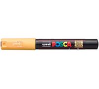 uni-ball Posca 186720 Marker with Extra Fine Bullet Nib 0.7 mm Line Width Apricot
