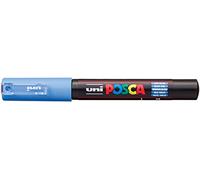 uni-ball Posca 186747 Marker Uni with Extra Fine Bullet Nib 0.7 mm Line Width Sky Blue