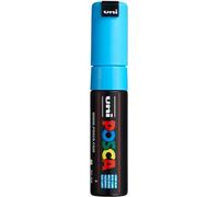 Uni-Ball Posca Broad Chisel Tip Marker - Light Blue