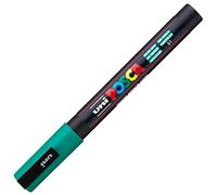Uni : Posca Marker : PC-3M : Fine Bullet Tip : 0.9 - 1.3mm : Emerald Green