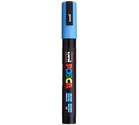Uni : Posca Marker : PC-5M : Medium Bullet Tip : 1.8 - 2.5mm : Sky Blue