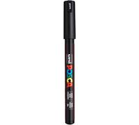 Posca Black 0.7mm Extra Fine Marker Pen