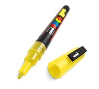 uni-ball POSCA - PC-3ML Glitter Paint Markers - Single Pen - Yellow