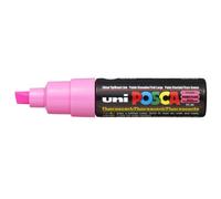 uni-ball Posca PC-8K Broad Chisel Tip Marker - Fluorescent Pink, Pack of 6