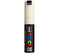 Uni-Ball Posca PC-8K Broad Chisel Tip Marker - Ivory