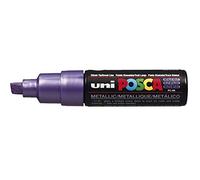 uni-ball Posca Marker PC-8K – Chisel Tip 8mm – Metallic Violet