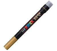 Uni-Ball Posca PCF-350 Marker 8mm Brush Tip - Gold