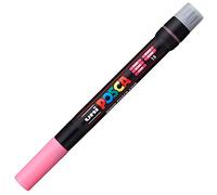 Uni Posca PCF-350 Paint Marker Art Pens Brush Tip 1mm-10mm - Pack of 3 - Pink